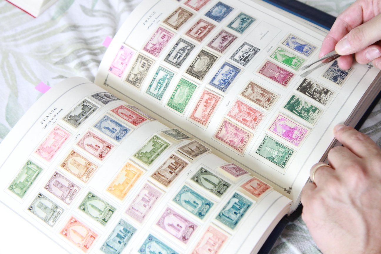 kaip kolekcionuoti pašto ženklus